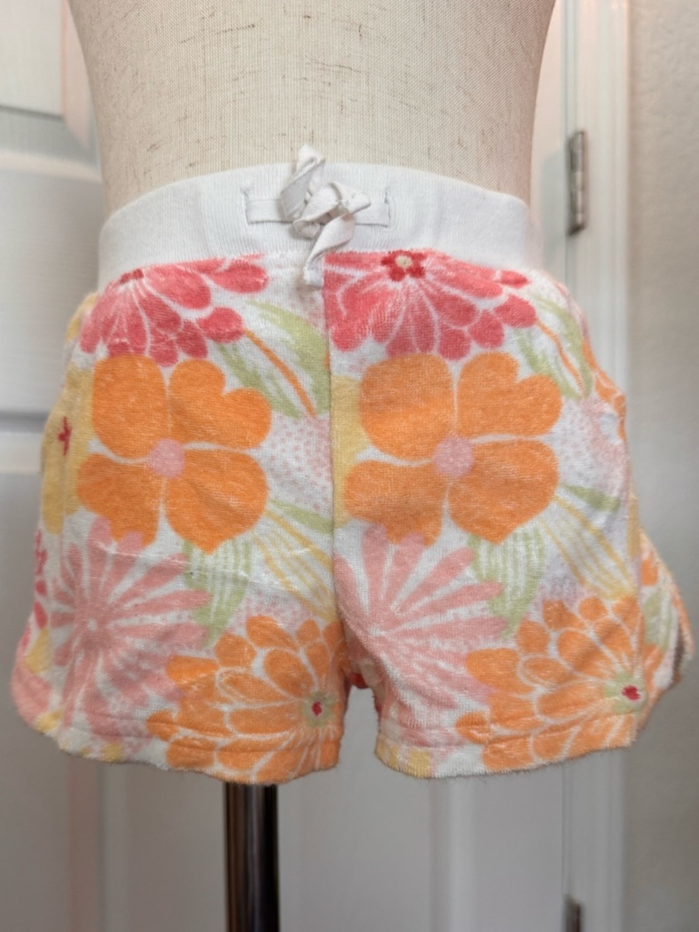 VINTAGE, pink tag, Janie and Jack,  Terry Cloth Lounge Shorts